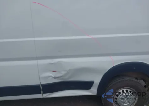 2025 Ram Promaster 3500 Tradesman High Roof 159 Wb W/Pass Seat from USA, damaged, VIN 3C6MRVHG4SE548607